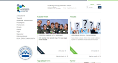Desktop Screenshot of infoklaszter.hu